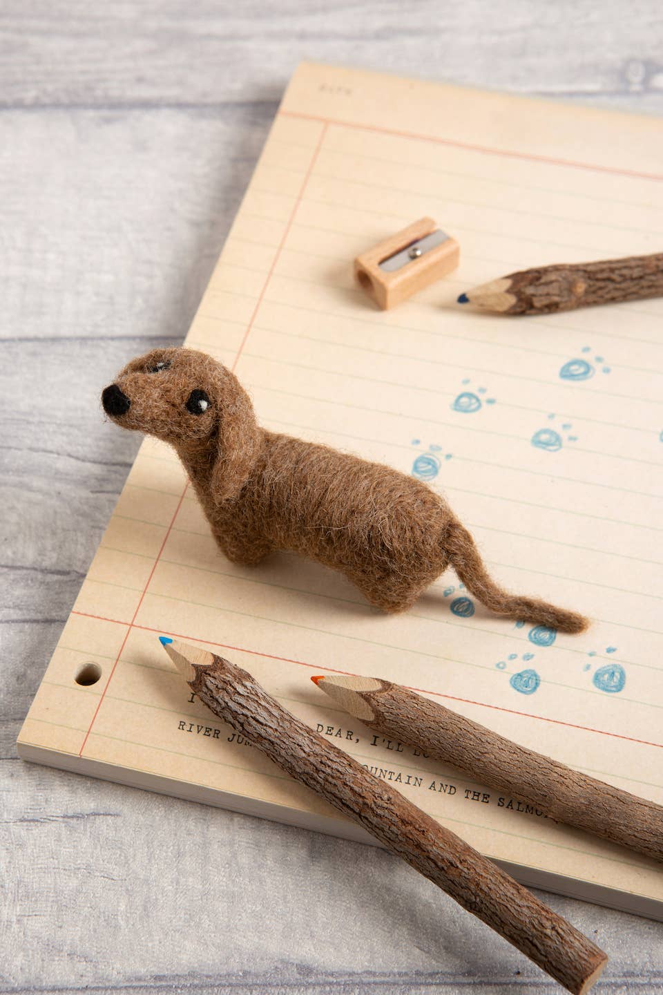 Craftermoon - Dachshund Mini Felting Kit