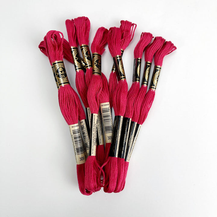 Craftermoon - DMC Embroidery Floss Dark Rose 309 2