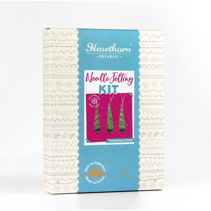 Craftermoon - Christmas Trees Needle Felting Kit 2