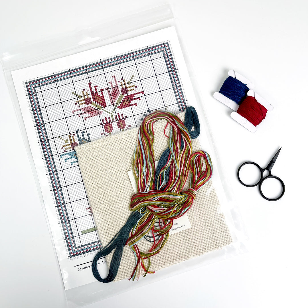 Craftermoon - Grecian Urn 2 Cross Stitch Kit 2