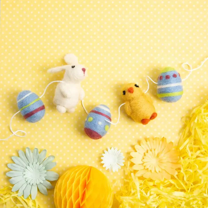 Craftermoon - Easter Garland Needle Felting Kit