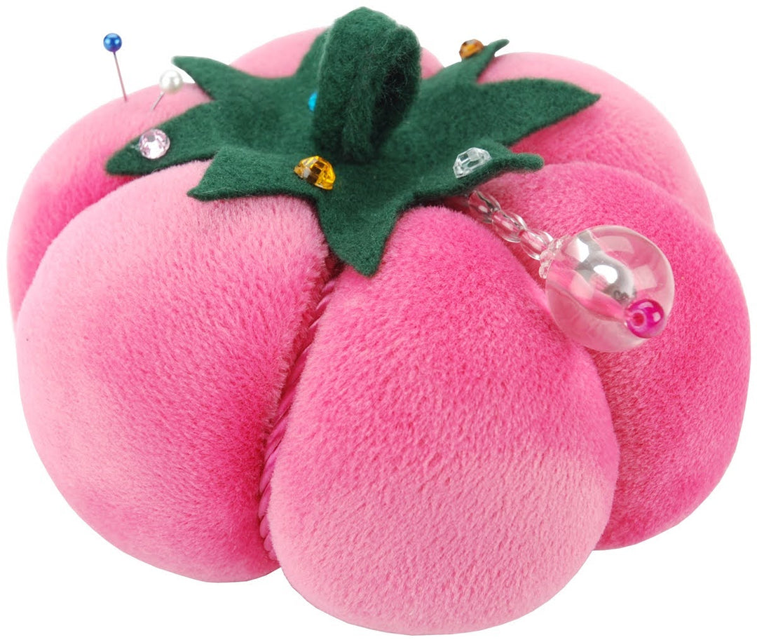 Craftermoon - Dritz Velvet Tomato Pin Cushion