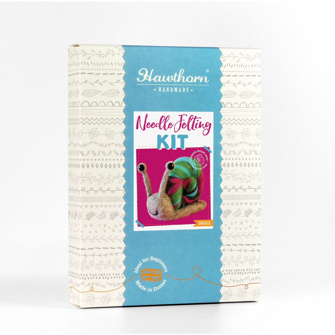 Craftermoon - Snail Needle Felting Kit 2