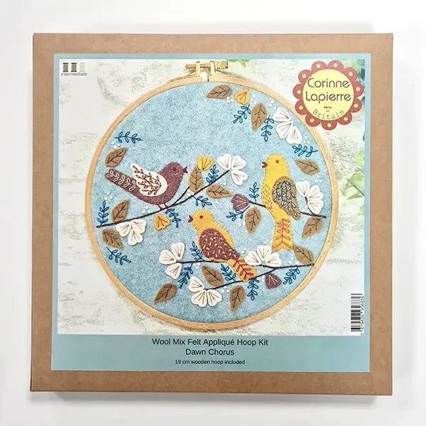 Craftermoon - Dawn Chorus Appliqué Hoop Craft Kit 2