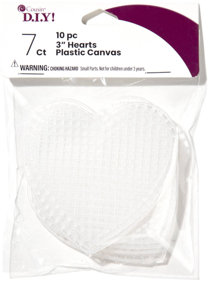 Craftermoon - Cousin Plastic Canvas Shape 7 Count 3" 10/Pkg 2
