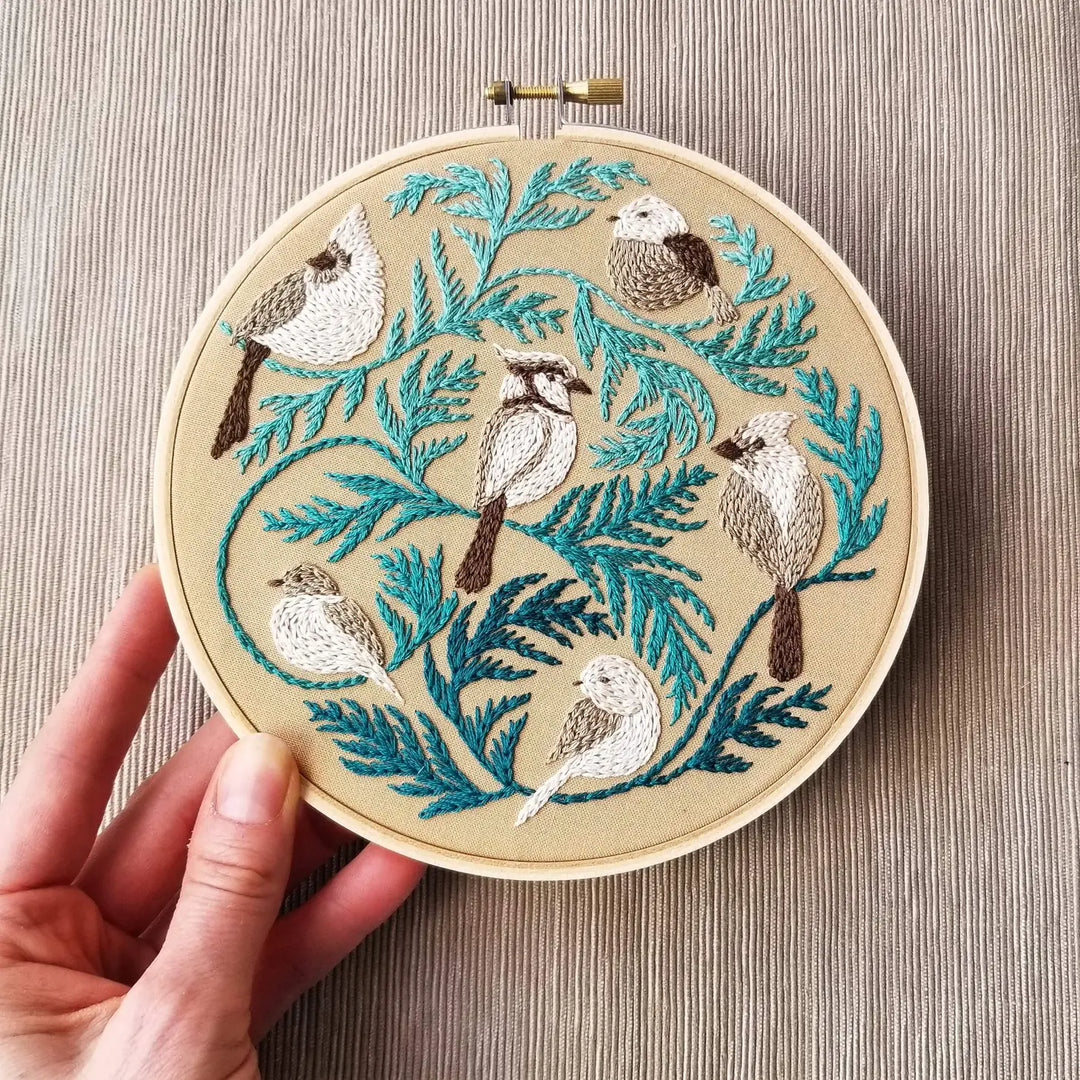 Craftermoon - Winter Birds Embroidery Kit