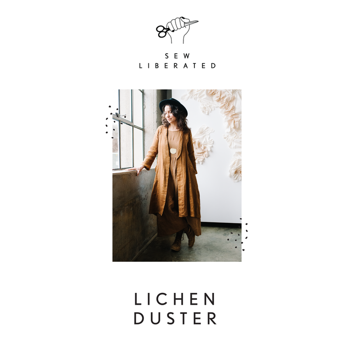 Craftermoon - Lichen Duster Sewing Pattern by Sew Liberated