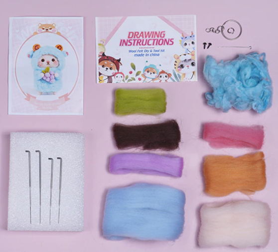 Craftermoon - Lamb Needle Felt Kits 8