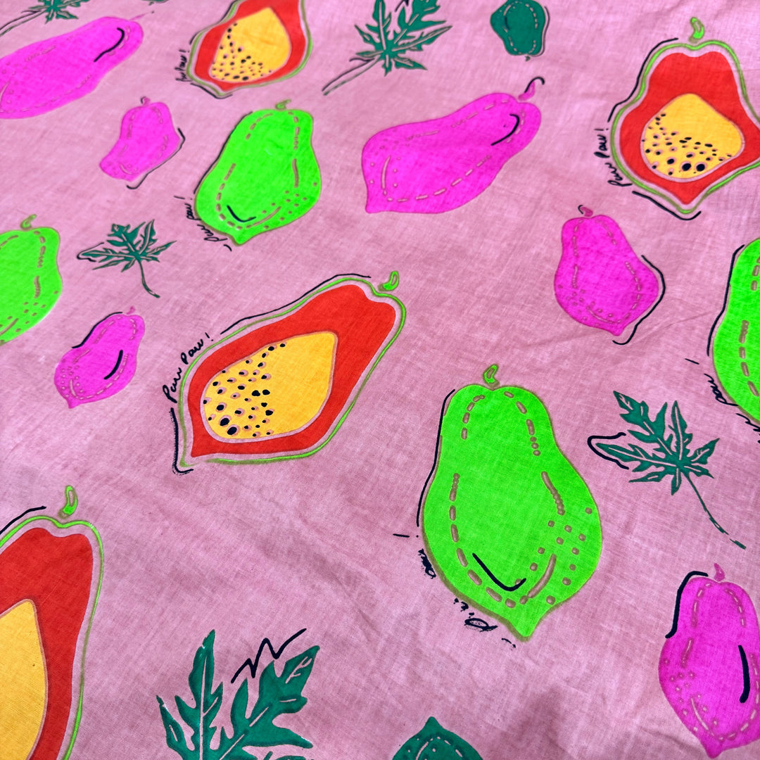 Fruit Pattern Lightweight Cotton Fabric
