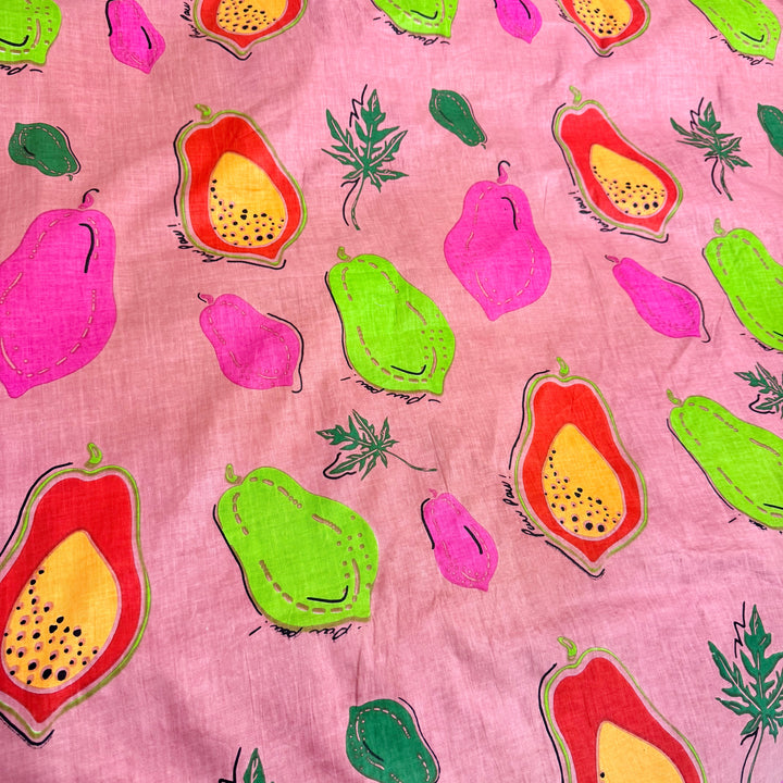 Fruit Pattern Lightweight Cotton Fabric