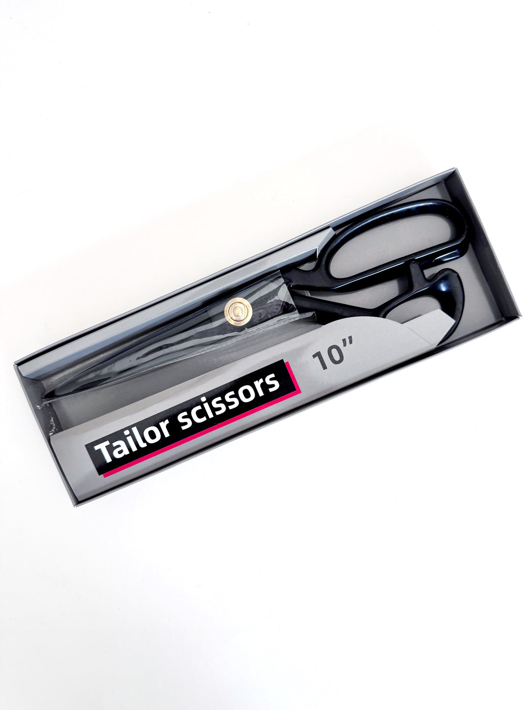 Black Professional Heavy Duty Tailor Scissors High Carbon Steel Dressmaker Sewing Fabric Shears