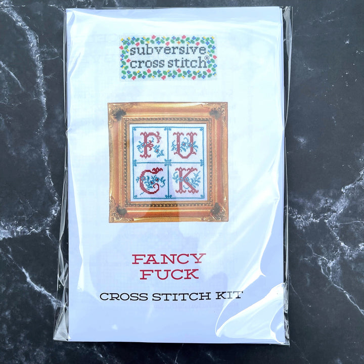 Craftermoon - Fancy F*ck Cross Stitch Kit 2