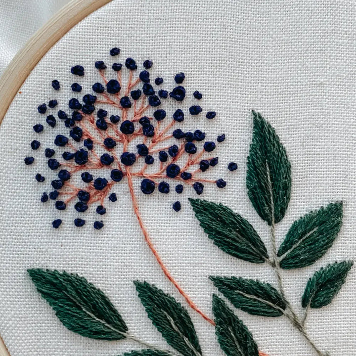 Craftermoon - Elderberry Embroidery Kit 2