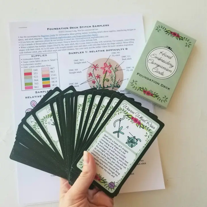Craftermoon - Hand Embroidery Companion Cards