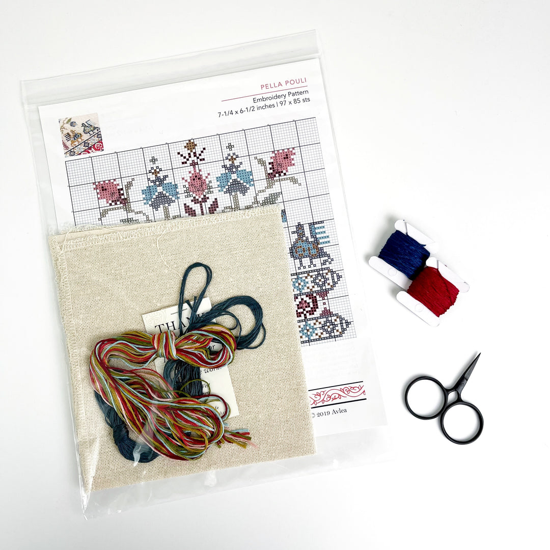 Craftermoon - Pella Pouli Cross Stitch kit 3