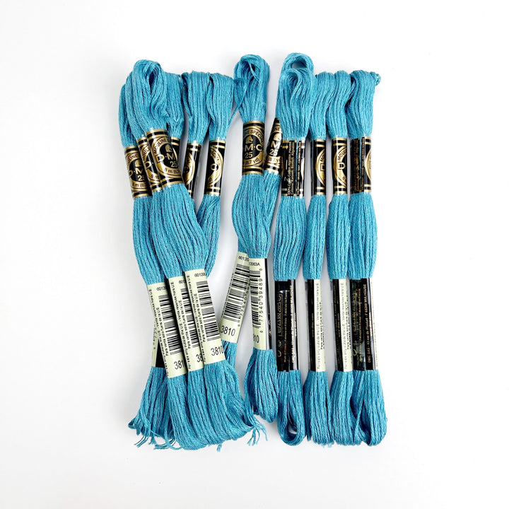 Craftermoon - DMC Embroidery Floss - Dark Turquoise 3810 3