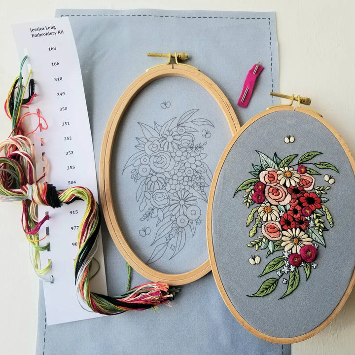 Craftermoon - Butterfly Perfume Embroidery Kit 2