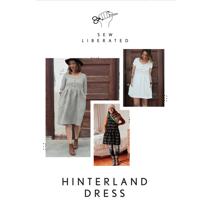 Craftermoon - Hinterland Dress Sewing Pattern by Sew Liberated