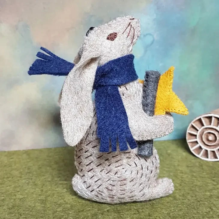Craftermoon - Prof Hare Bunny Stargazer Felt Craft Mini Kit 3