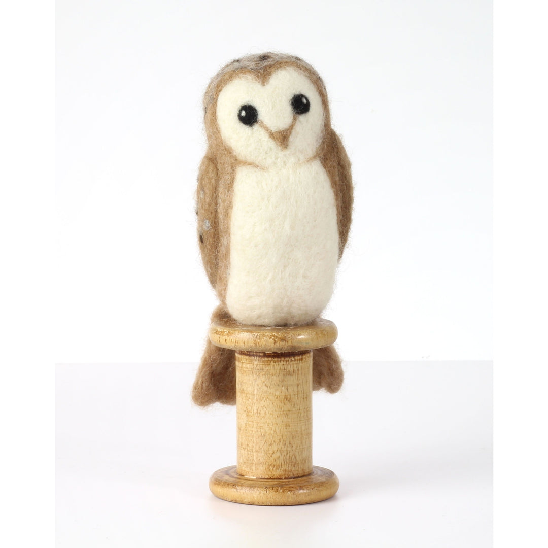 Craftermoon - Barn Owl Needle Felting Kit 5