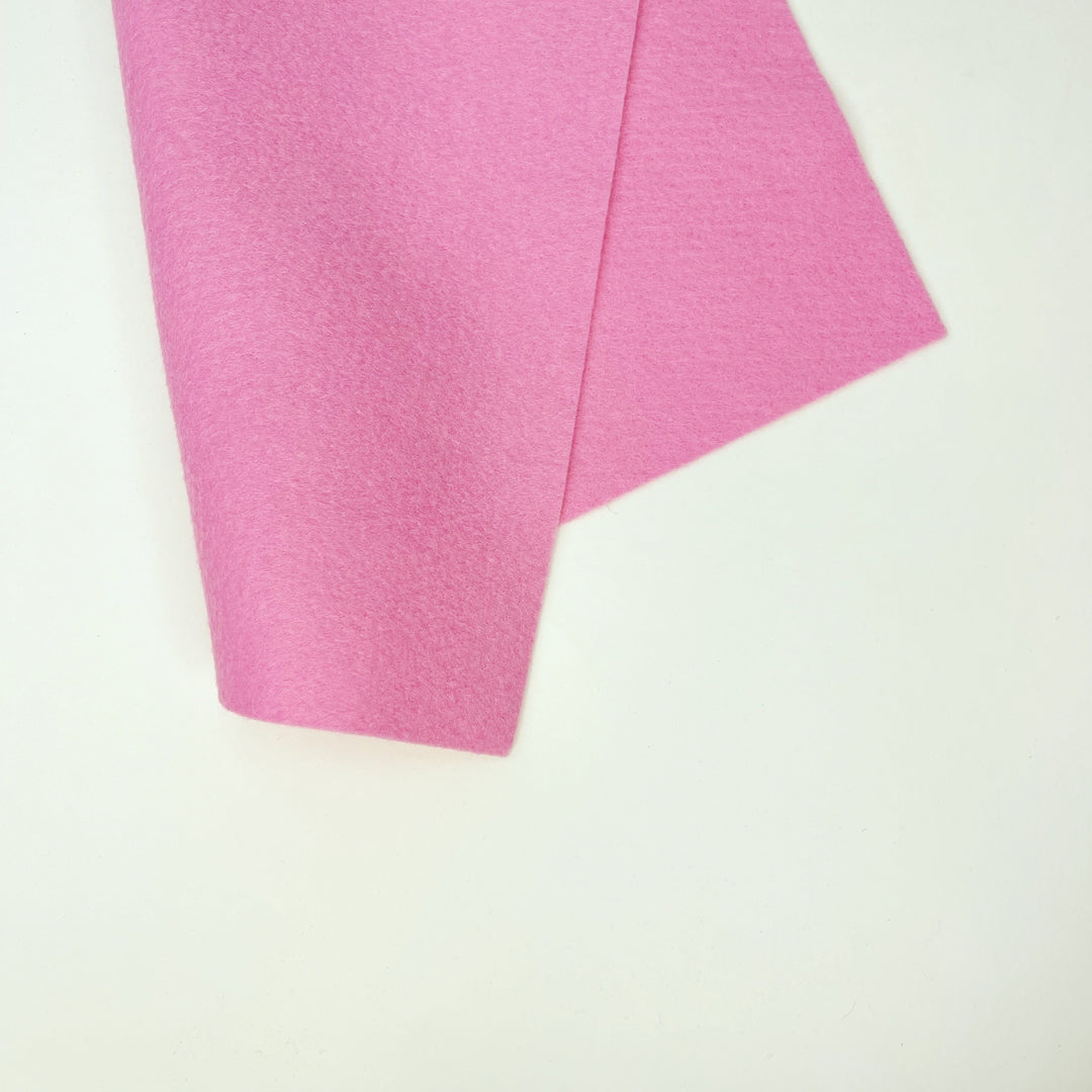 Craftermoon - Bubblegum Pink Wool Blend Felt 3