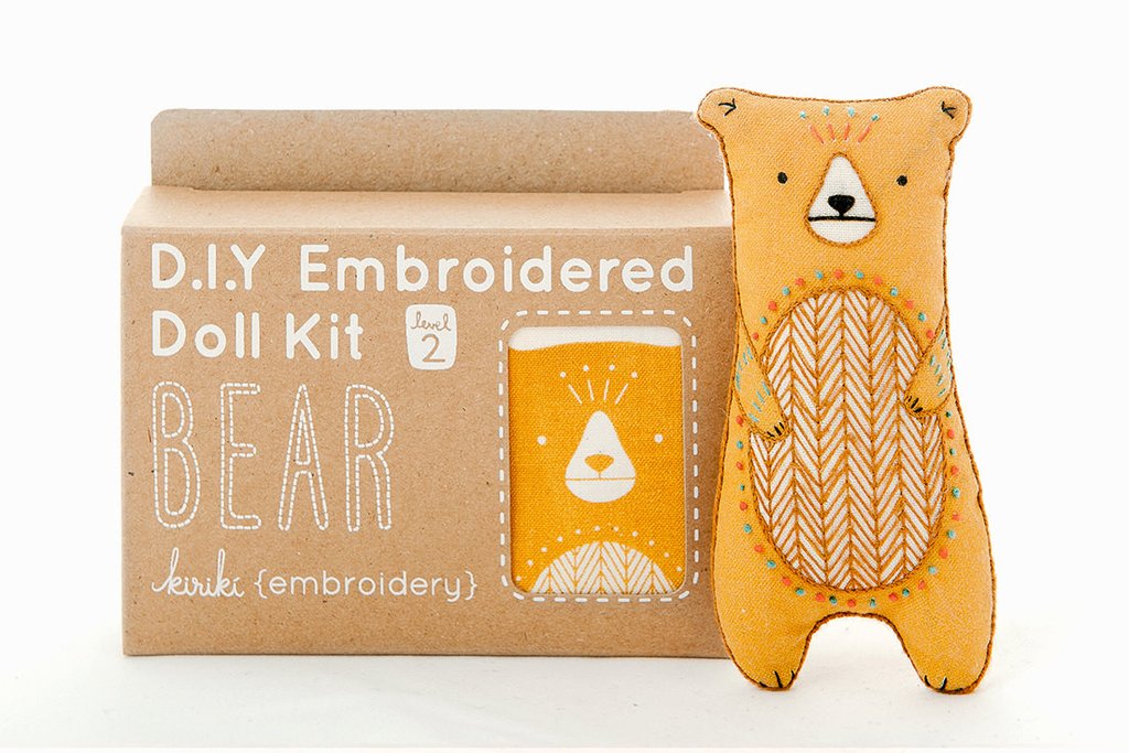 Craftermoon - Bear - Embroidery Kit 3
