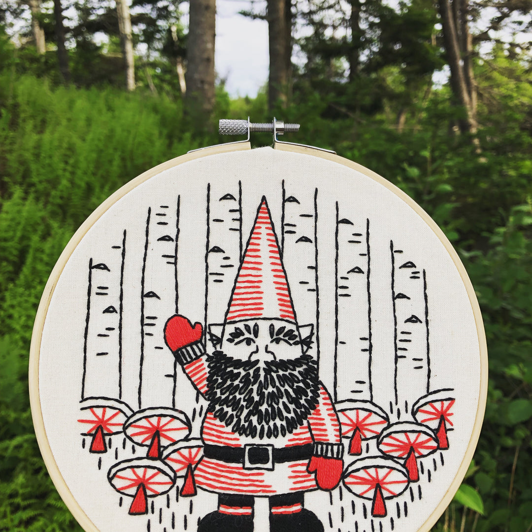 Craftermoon - Gnomework Embroidery Kit