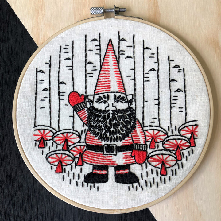 Craftermoon - Gnomework Embroidery Kit 2
