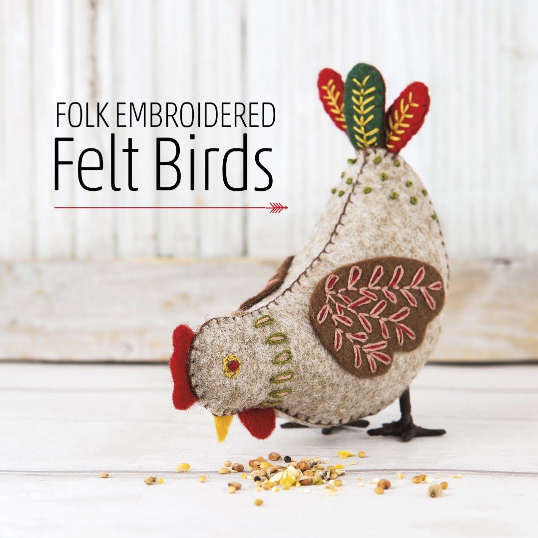 Craftermoon - Felt Embroidered Birds Book 3