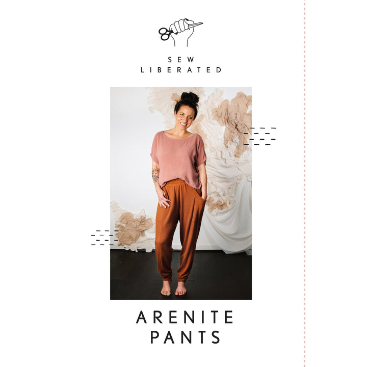 Craftermoon - Arenite Pants Sewing Pattern by Sew Liberated