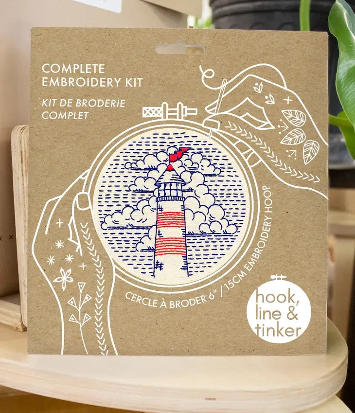 Craftermoon - Lighthouse Complete Embroidery Kit 2