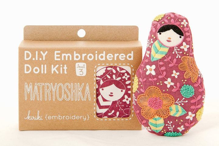 Craftermoon - Matryoshka - Embroidery Kit 2
