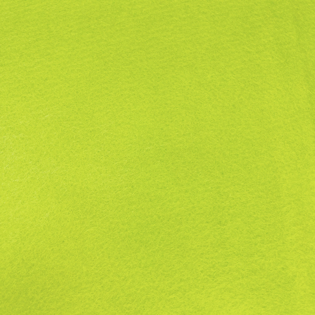 Craftermoon - Lime Green Wool Blend Felt