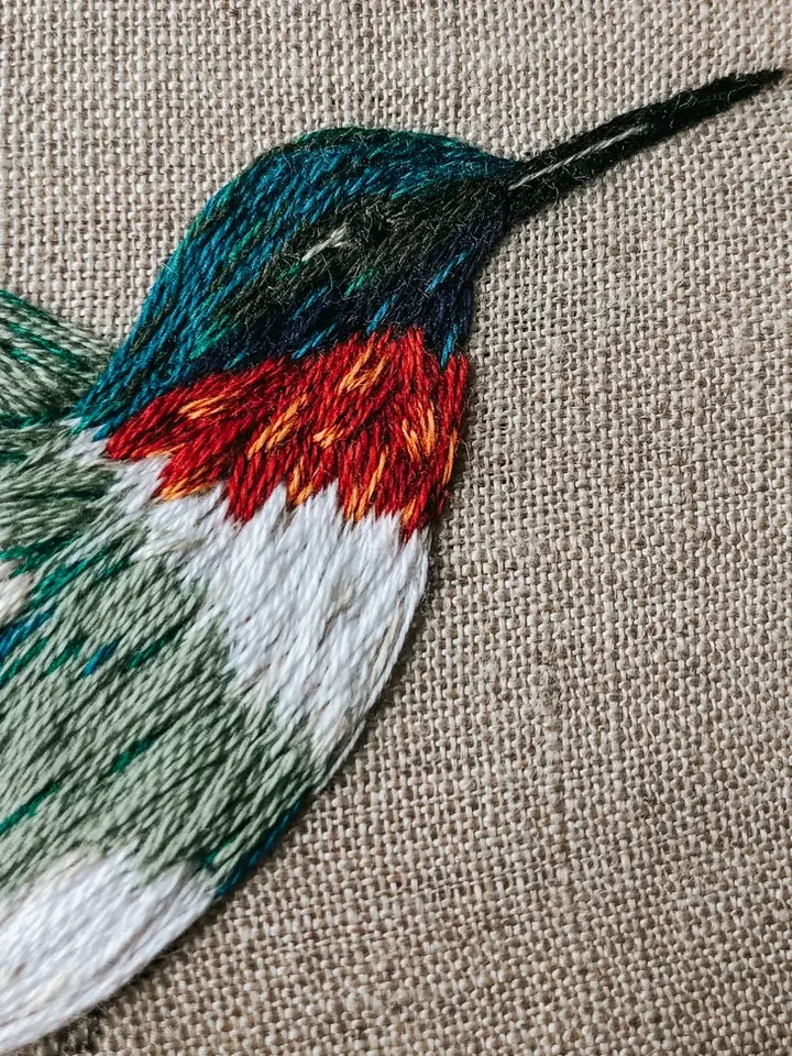 Craftermoon - Hummingbird Embroidery Kit 3