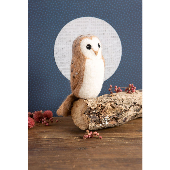 Craftermoon - Barn Owl Needle Felting Kit 3
