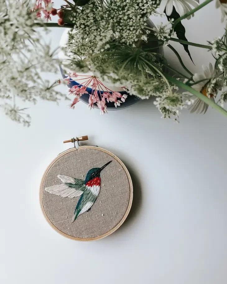 Craftermoon - Hummingbird Embroidery Kit 2
