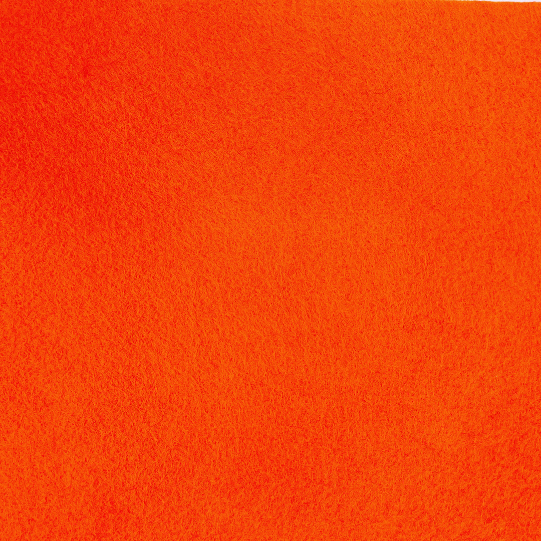 Craftermoon - Jack-o-Lantern Orange Wool Blend Felt