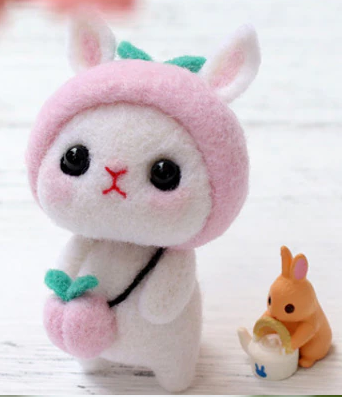 Craftermoon - Bunny Needle Felt Kits 2