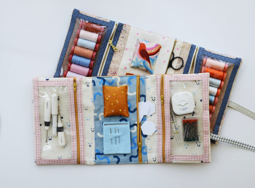 Craftermoon - Make and Go Pouch Pattern by Aneela Hoey