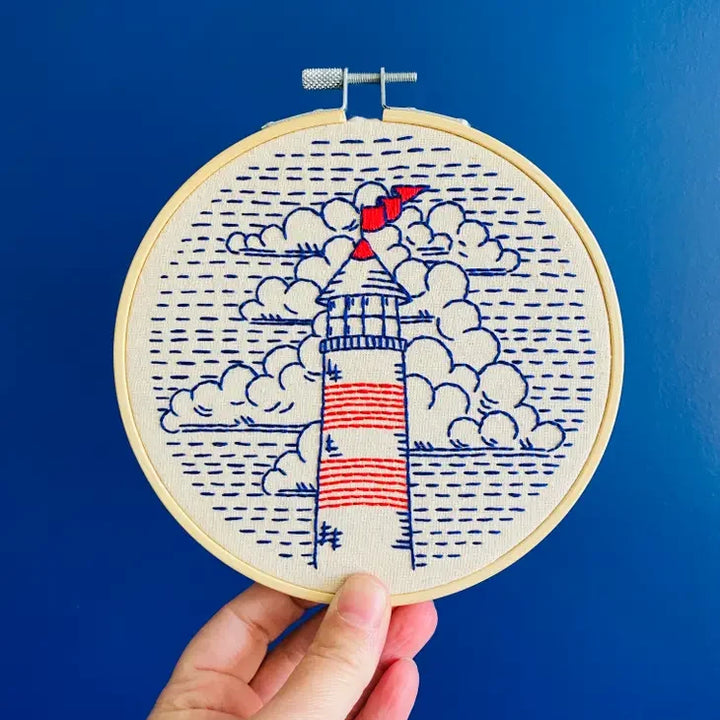 Craftermoon - Lighthouse Complete Embroidery Kit 3