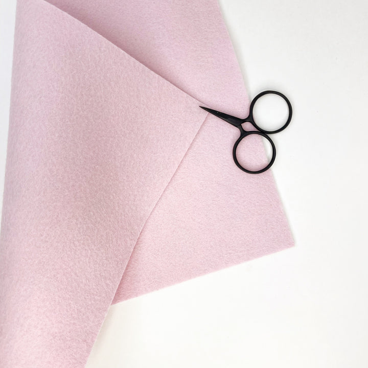 Craftermoon - Shell Pink Wool Blend Felt 3