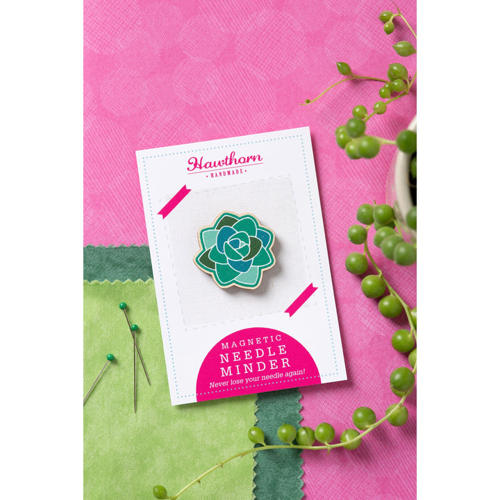 Craftermoon - Magnetic Needle Minder - Succulent