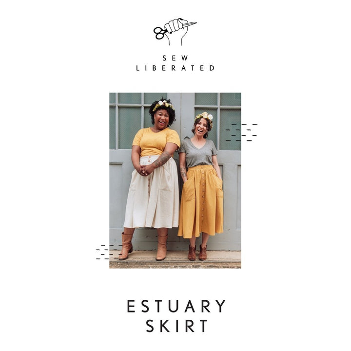 Craftermoon - Estuary Skirt Sewing Pattern by Sew Liberated