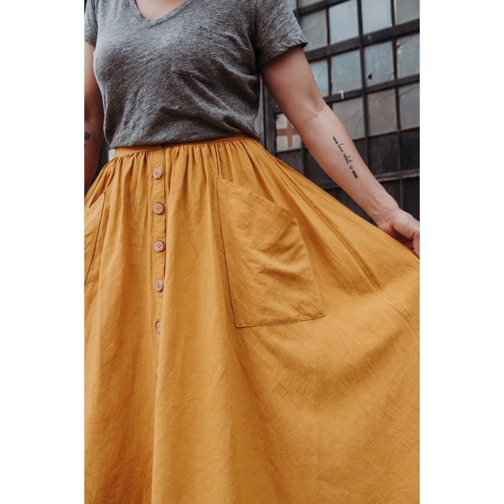 Craftermoon - Estuary Skirt Sewing Pattern by Sew Liberated 4