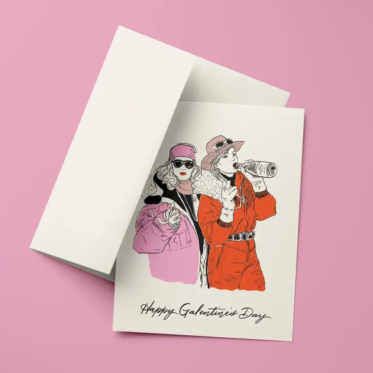 Craftermoon - Galentine's Day Greeting Card