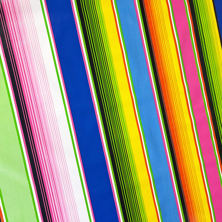 Craftermoon - Serape Oilcloth Fabric in Royal by the Yard