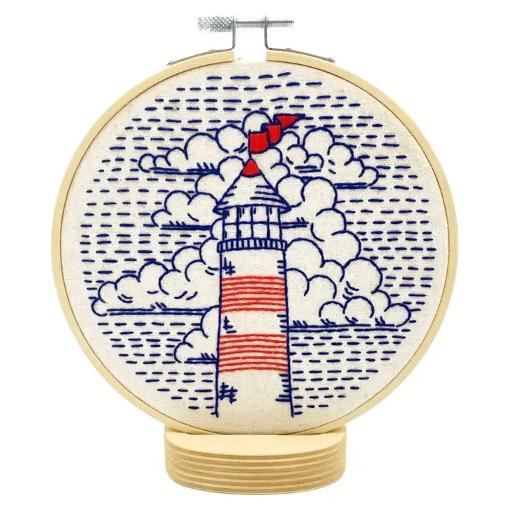 Craftermoon - Lighthouse Complete Embroidery Kit