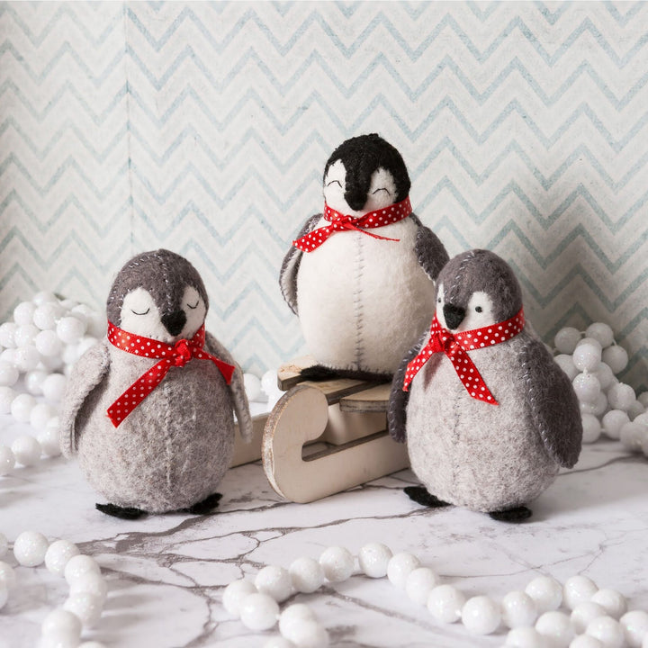 Craftermoon - Baby Penguins Felt Craft Kit